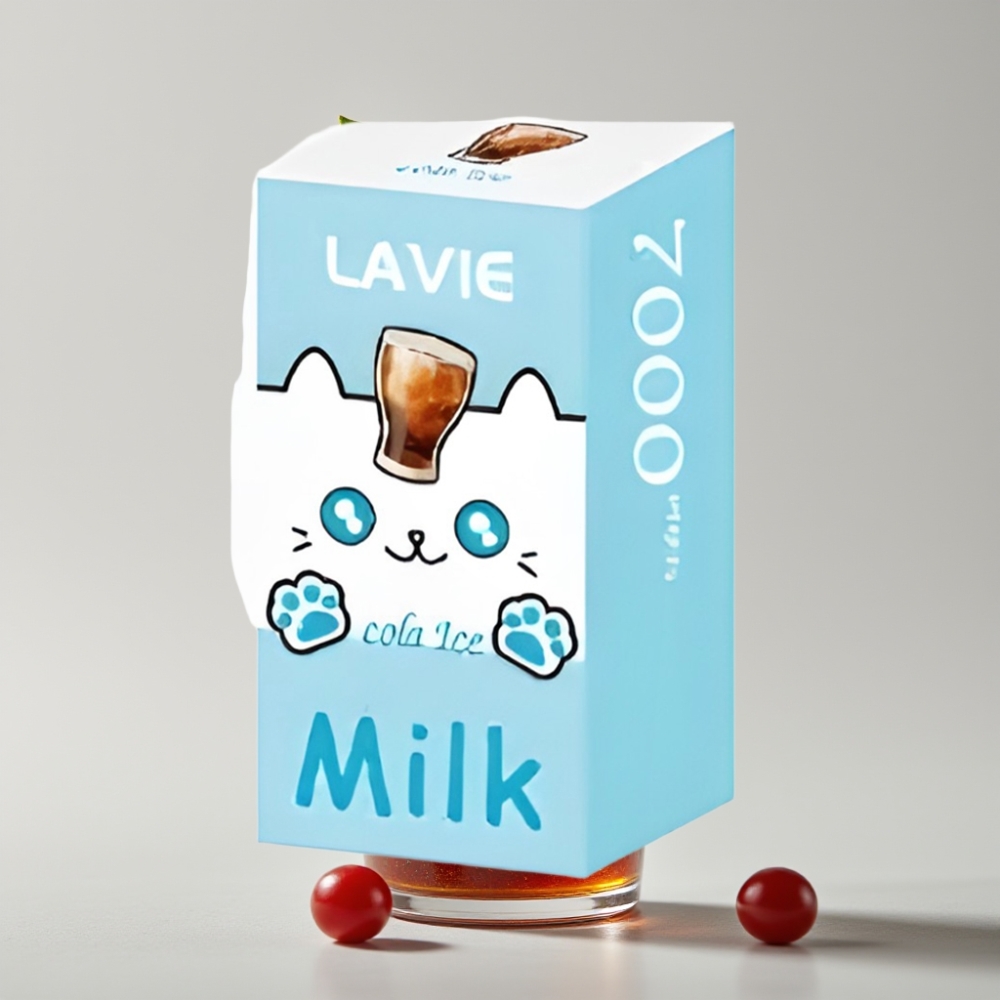 LAVIE Milk 7000 Puffs Disposable Vape Cola Ice 16ML Type C Rechargeable