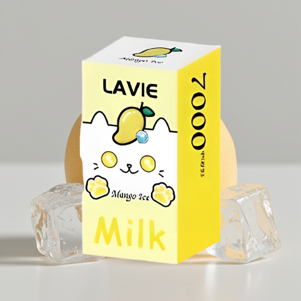 LAVIE Milk 7000 Puffs Disposable Vape Mango Ice 16ML Rechargeable