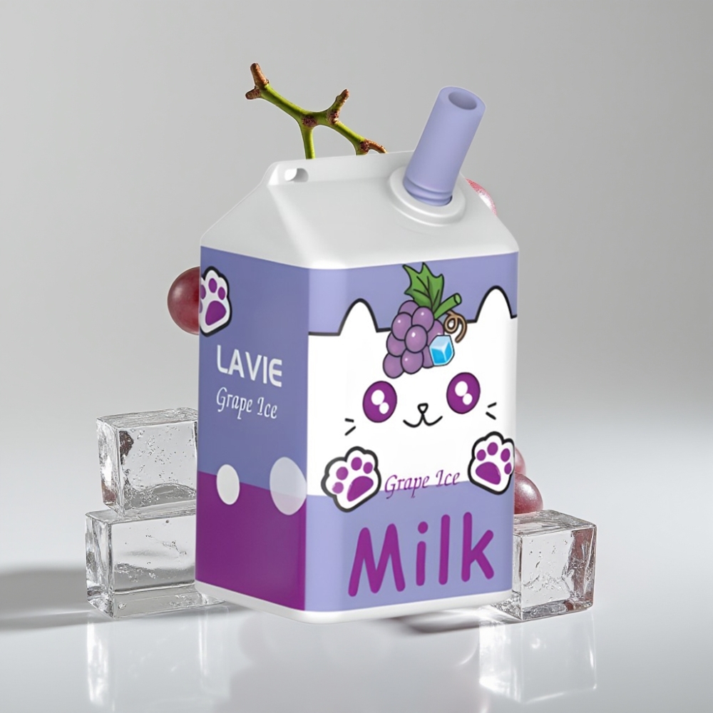 LAVIE Milk 7000 Puffs Grape Ice Rechargeable 16ML