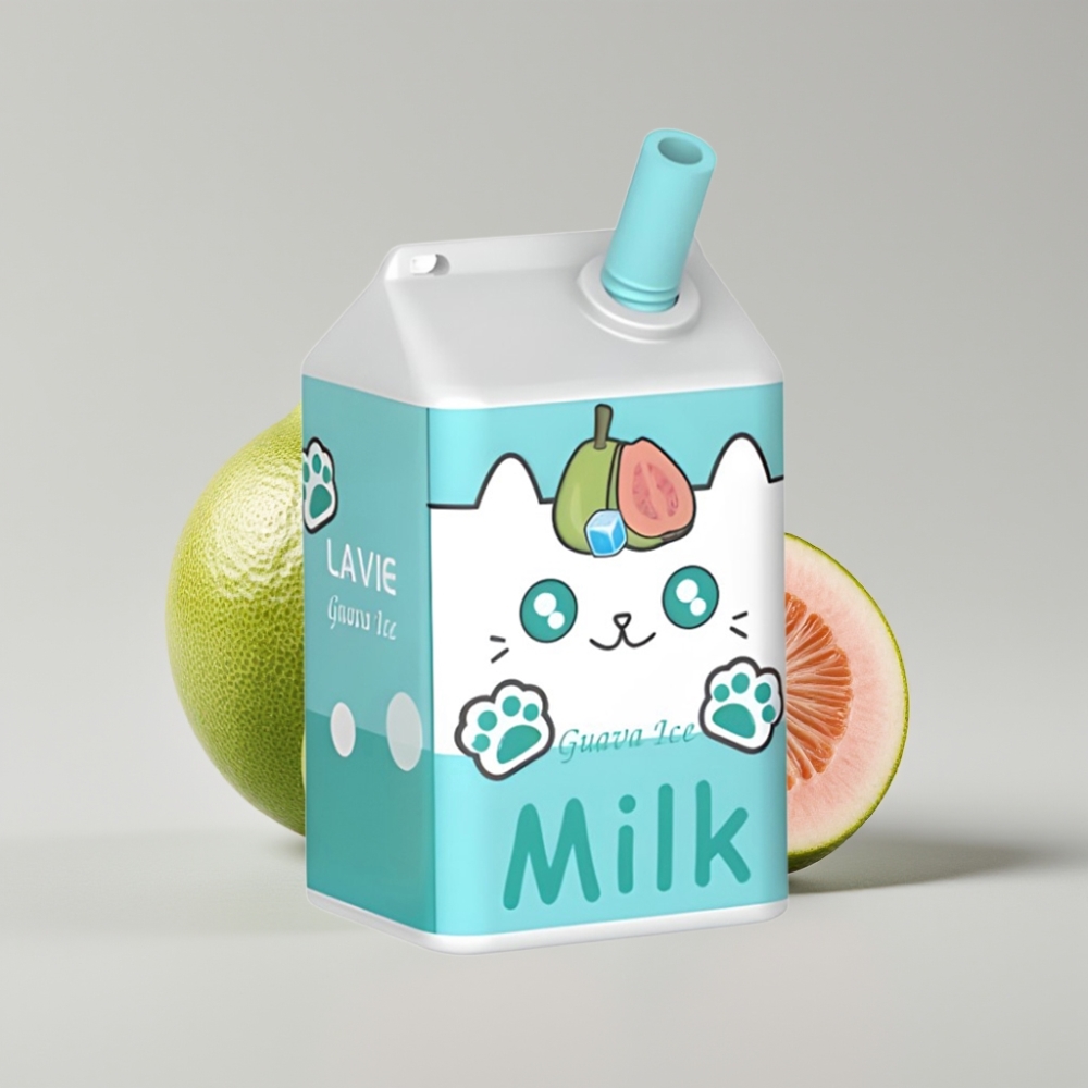 LAVIE Milk 7000 Puffs Rechargeable Guava Ice 16ML