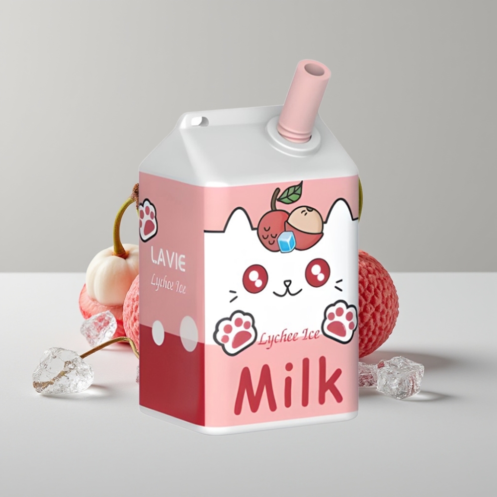 LAVIE Milk 7000 Puffs Rechargeable Lychee Ice