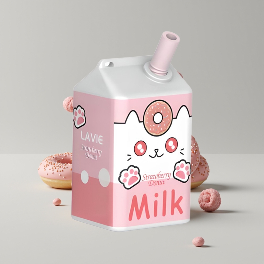 LAVIE Milk 7000 Puffs Strawberry Donut Rechargeable 16ML