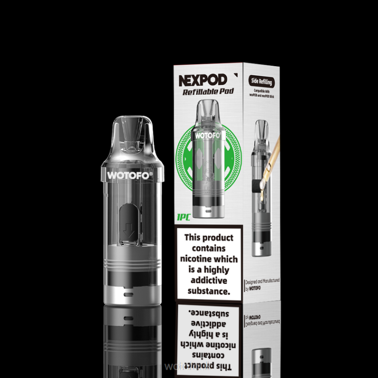 N2JLX53 - WOTOFO vape UK Wotofo NEXPOD REFILLABLE POD STANDARD EDITION