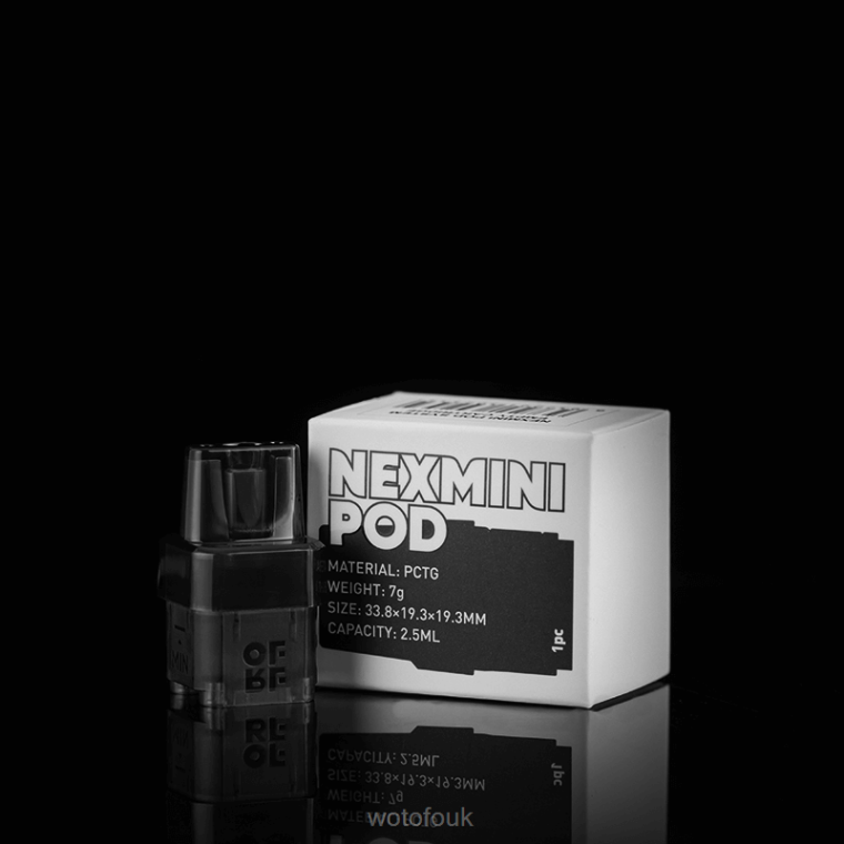 N2JLX58 - WOTOFO vape mod Wotofo NEXMINI POD EMPTY CARTRIDGE 2.5ML