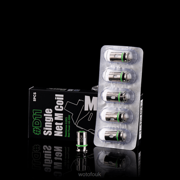 N2JLX40 - WOTOFO shop Wotofo MANIK POD COIL D14 A1 CONICAL NEXMESH 5PCS