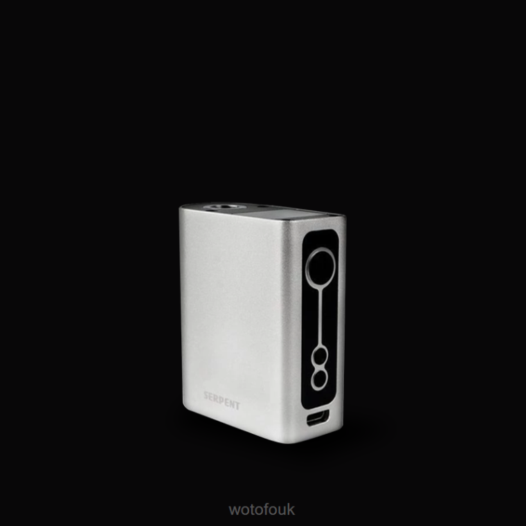 N2JLX128 - WOTOFO vape mod Wotofo SERPENT 50W BOX MOD SILVER