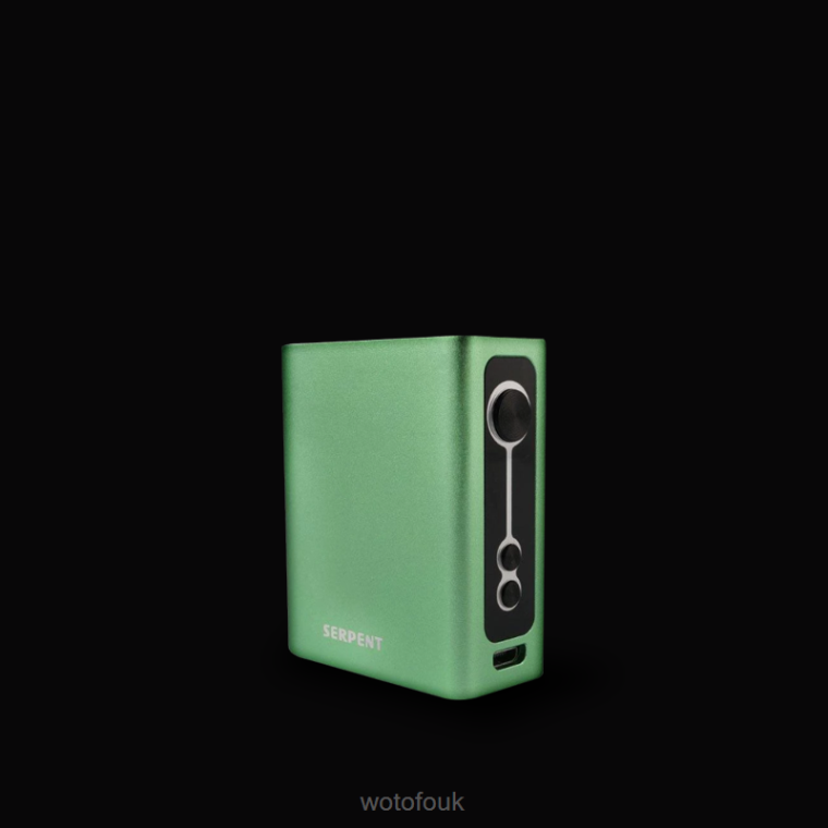 N2JLX129 - WOTOFO vape flavours Wotofo SERPENT 50W BOX MOD GREEN