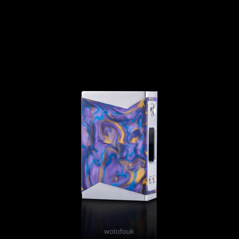 N2JLX139 - WOTOFO vape flavours Wotofo STENTORIAN BASILISK BOX MOD PURPLE YELLOW