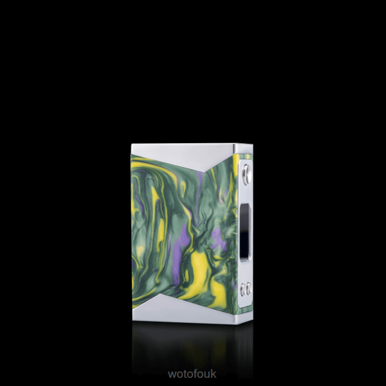 N2JLX140 - WOTOFO shop Wotofo STENTORIAN BASILISK BOX MOD YELLOW GREEN